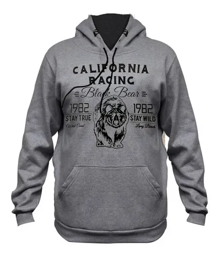 Blusa De Frio Unissex Moletom Casaco California Racing Model