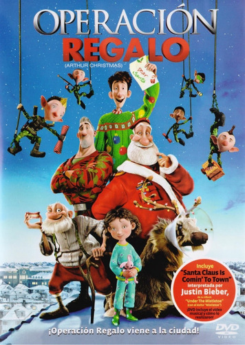 Operacion Regalo Arthur Christmas Pelicula Dvd