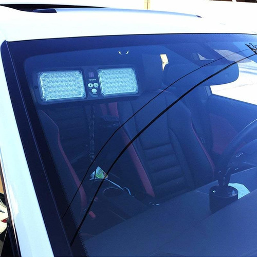 Baliza De Led 1111 - Blanco - Visera - 86 Led - Parabrisa