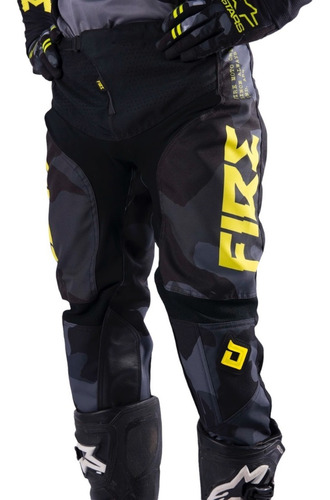 Imagen 4 de 6 de Equipo Conjunto Fire Combat Mx Motocross Enduro Winnersport