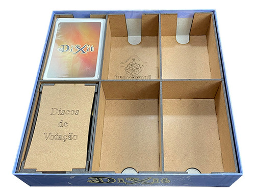 Organizador (insert Mdf) Para Dixit 2º Ed. / Disney Edition