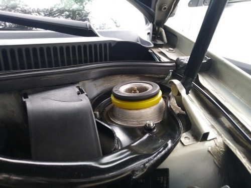 2x Base Amortiguador Goma Mejora Suspension 04-16 Gm Matiz