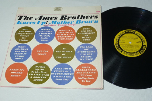 Jch- The Ames Brothers Knes Up Mother Brown Rock 60s Lp