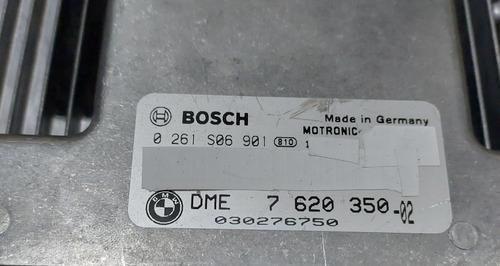 Módulo Injeção Bmw X1 0261s06901 Bosch Dme 7620350 Original (Usado)