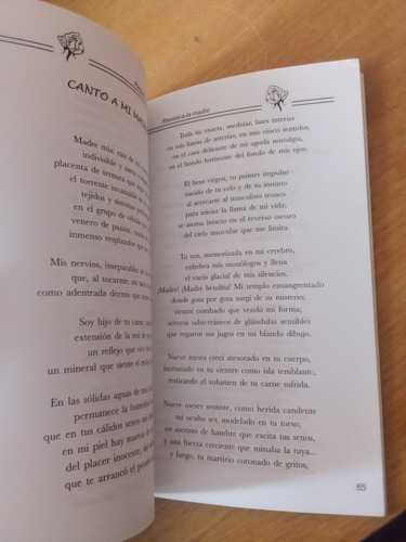 Poesías A La Madre - Selección De Pedro Álvarez (Usado)