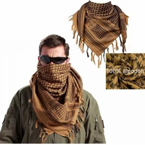 Palestinas Bufanda Militar Algodón Multiusos, Unisex