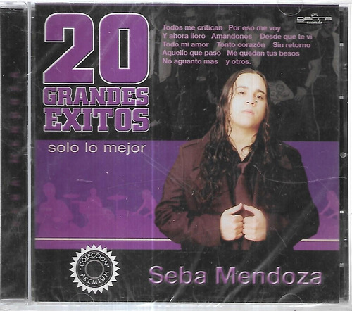 Sebastian Mendoza Album 20 Grandes Exitos Solo Lo Mejor Cd 