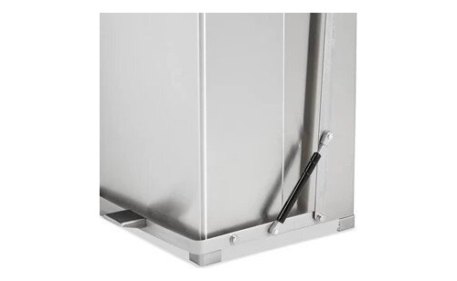 Papelera Cuadrada Con Pedal 24 Gal Rubbermaid