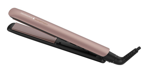 Imagen 3 de 6 de Plancha de cabello Remington Keratin Therapy S8599 negra y rosa 120V