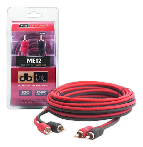Cable Rca Db Link Me12 3.65 Metros Cobre Ofc Maxkore