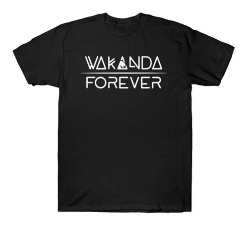 Camiseta Camisa Wakanda Forever Pantera Negra Pronta Entreg