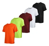Comprar Pack 5pz Playera Tipo Licra Deportiva Hombre Gym Fit Body