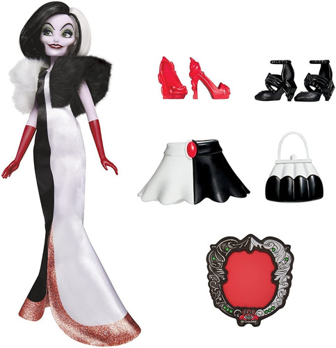 Disney Muñeca Villains Cruella De Vil Hasbro