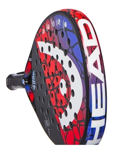 de pádel Head Graphene Touch Delta Hybrid 2018 color negro/rojo