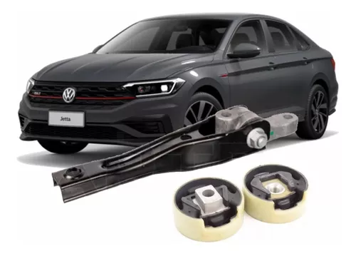 Kit Calço Coxim Câmbio Vw Jetta 2.0 2018 2019 2020 2021