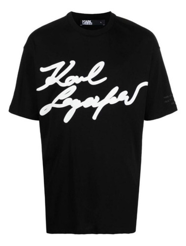 Playera Tipo Karl Lagerfeld Letras Todas Las Tallas