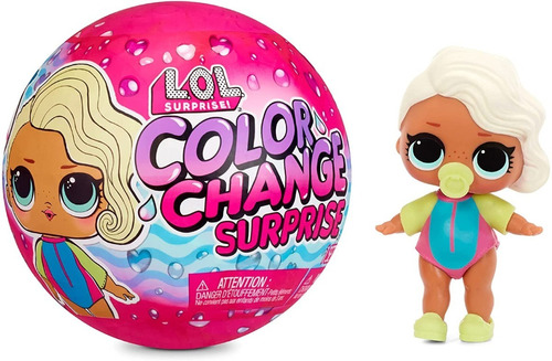 Lol Surprise  Muñecas De Cambio De Color Con 7 Sorpresas