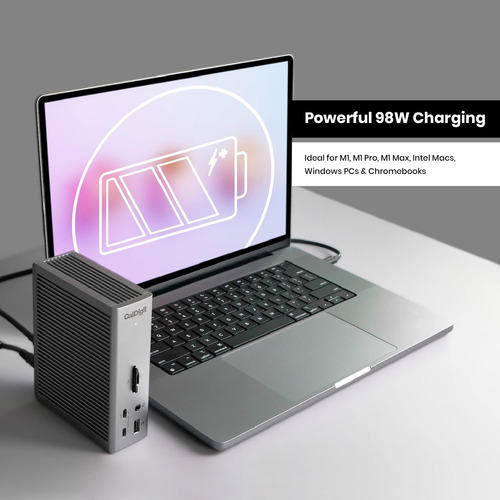 Caldigit Ts4 Thunderbolt 4 Dock - 18 Puertos, Carga De 98