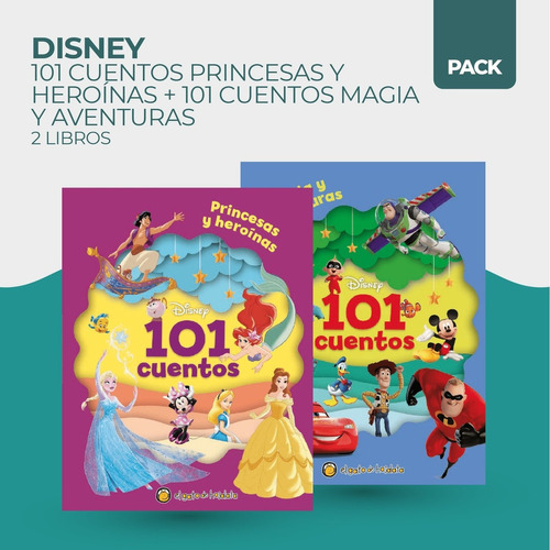 101 Cuentos Princesas Y Heroinas + 101 Cuentos Magia Y Avent