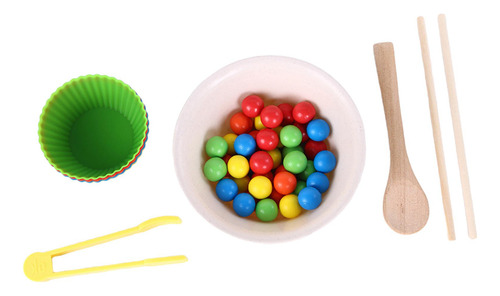 Bolas En Tazas, Clasificación De Colores, Educación,