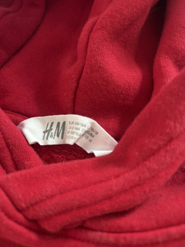 Sudadera Manga Larga Con Capucha H&m (Usado)