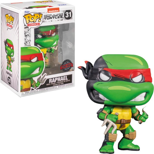 Funko Pop Las Tortugas Ninja Raphael Special Edition