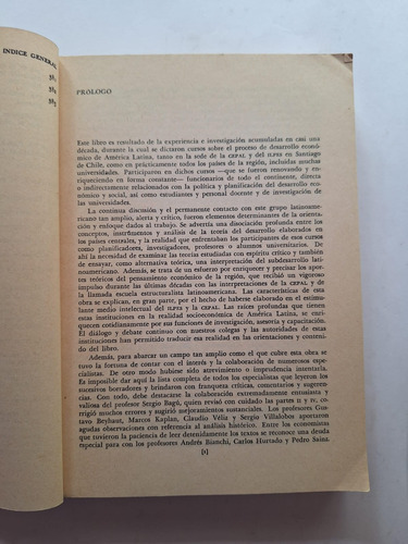 El Subdesarrollo Latinoamericano Y La Teoría Del Desarrollo (Usado)