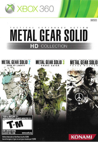 Metal Gear Solid - Hd Collection Xbox 360