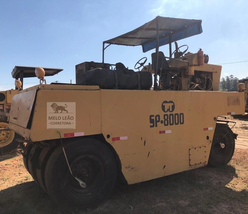 Rolo Compactador Tematerra Sp8000 - Ano 1982 - Restaurado