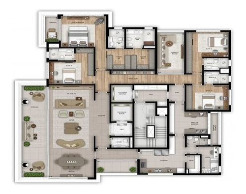 Imagem 15 de 23 de Garden Residencial Para Venda, Paraíso, São Paulo - Gd5857. - Gd5857-inc
