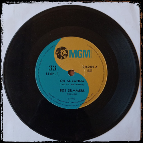 Bob Summers  - Es Un Camino Dificil - Vinilo Single