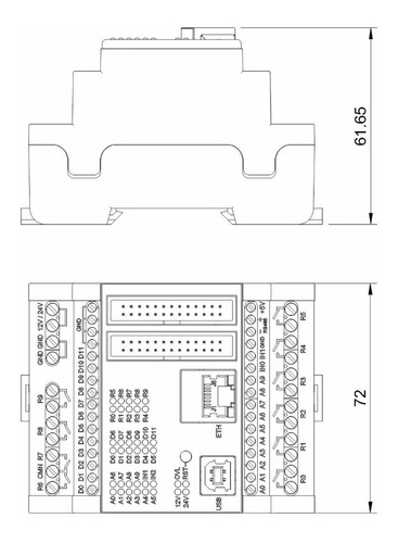 Plc Arduino Industrial Maxi Automation 100-101-00