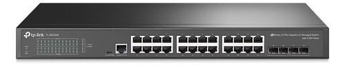 Switch Administra Gigabit 24 Puertos 4 Sfp Tp-link Tl-sg3428