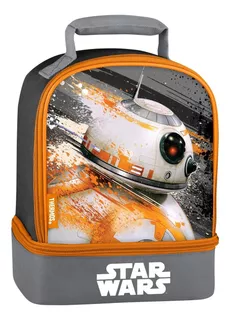 Termo Doble Fiambrera Para Ninos, Star Wars Bb-8