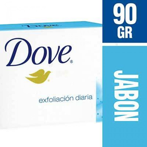 Jabón Pastilla Individual Dove Exfoliante 90grs. Unilever Cp