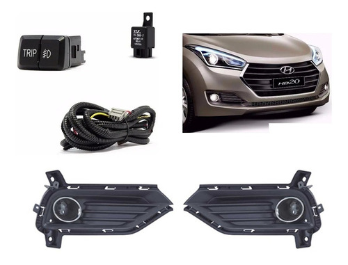 Kit De Camineros Hyundai Hb20 2016-2019