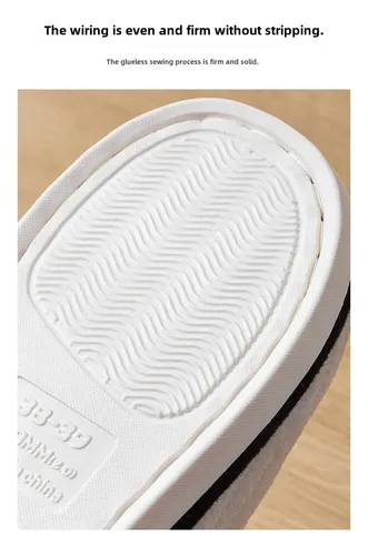 Zapatillas Cálidas De Felpa Para Interiores, Acogedoras Pant
