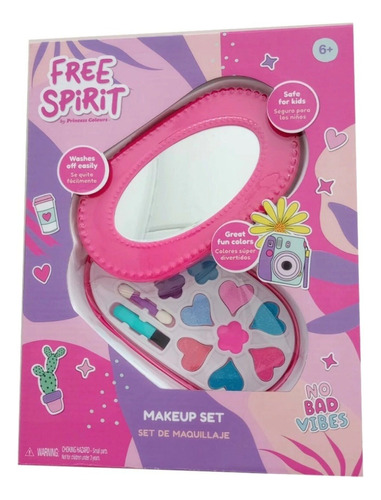 Set De Maquillaje Petaca Óvalo Free Spirit Multiscope Fs1828