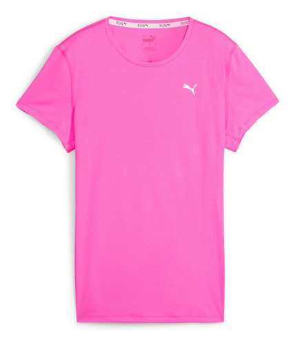 Polera Puma Run Favorites Velocity Tee W Rosado Mujer