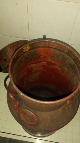 Antiguo Tarro Lechero Alfa Laval Marca Eskilstuna (Usado)