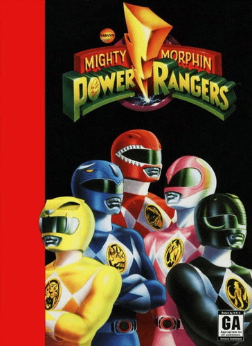 Cartucho Power Rangers | 16 Bits Retro -museum-