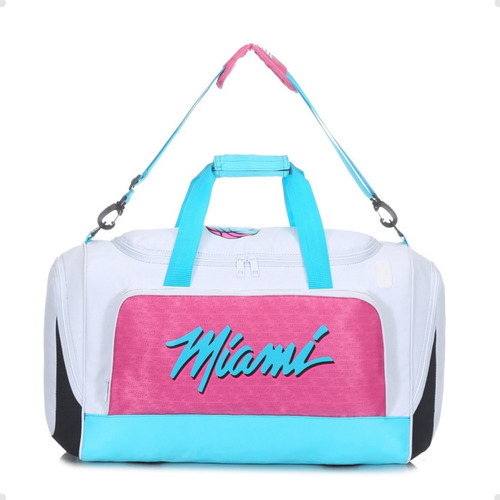 Bolso Original Nba Miami Heat Basquet Basket Gimnasio