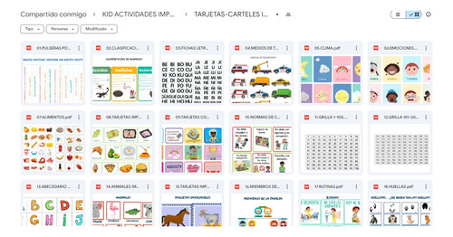 Kit Imprimible Planillas Didácticas De Emociones + Superkit