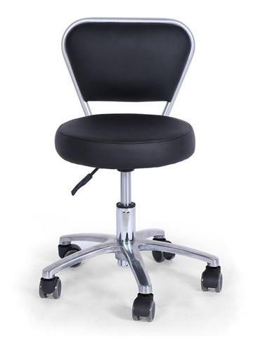 Banco K De Corte Con Respaldo Sc-1006 Letmex Negro