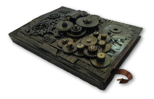 Imagem 5 de 10 de Agenda Sketchbook Steampunk
