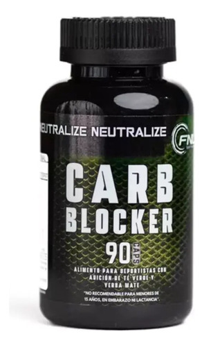 Carb Blocker Bloqueador De Carbohidratos 90 Cap Keto Bajar 