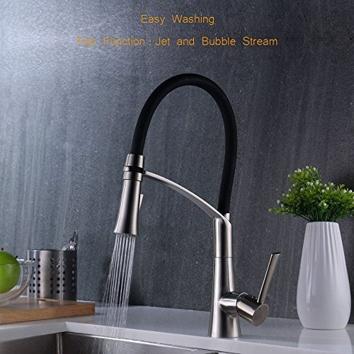 Grifo De Fregadero De Acero Inoxidable Crea Desplegable Pulv