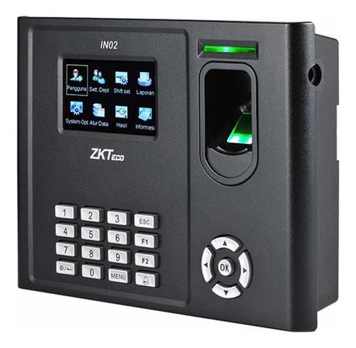 Reloj Biométrico Zkteco In02-a/id Asistencia Y Acceso Huella