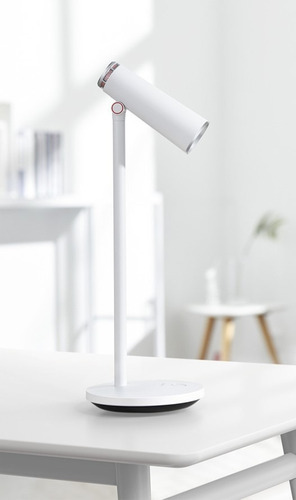 Lámpara de escritorio con batería recargable | Baseus i-Work | Color de la cúpula: blanco | Color del marco: blanco
