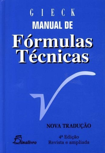 Libro (port).manual De Formulas Tecnicas - Gieck, Kurt